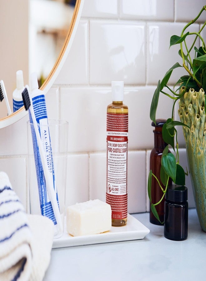 Dr. Bronner's Magic Soaps: Liquid Castile Soap, Eucalyptus 8 oz (3 pack) - Image 5